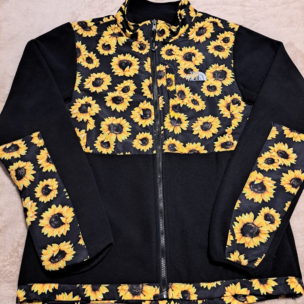 North Face Sunflower Zip-up (Extra Large Womens)